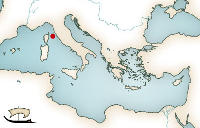 location of Circe's island