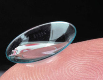 gas permeable contact lens