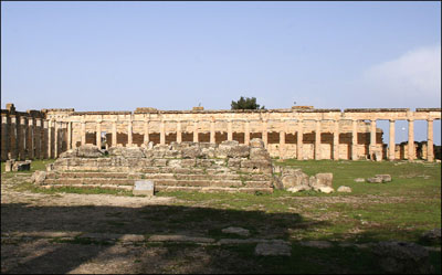 gymnasium at Cyrene