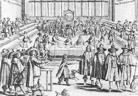 The dismissal of the Rump Parliament in 1653 arose from Cromwell's impatience for domestic reform. But the act left him politically isolated; a satisfactory constitutional settlement with other Parliaments eluded him.