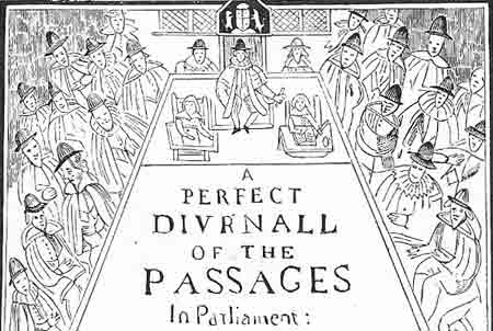 Public reporting of Parliament was stimulated by some expansion of press freedom on the period 1640-1660. Cromwell's search for a political consensus on which to base the Commonwealth, and his difficulties with his two Parliaments, were widely reported. The members of Cromwell's Parliaments were drawn from the ranks of the respectable landed gentry society, but political discussion was common among all classes.
