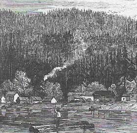 Hudson Bay was the first site of the company that dominated the early economy of Canada.