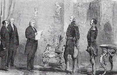 A Quaker deputation led by Joseph Sturgeon on the eve of the Crimean War (1854) paid a special visit to Tsar Nicholas I to plead for peace.