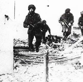 British paratroops experienced nine days of bitter street fighting - and final failure - at Arnhem in September 1944 when, with American and Polish forces, they attempted to capture 17 canal crossings and major bridges in Holland. Of the 35,000 troops involved, more than 17,000 became casualties.