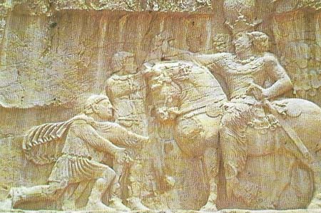 The Emperor Valerian was forced to kneel to the Persian ruler in the worst disaster that befell Rome in the third century.
