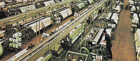 modern textile factory