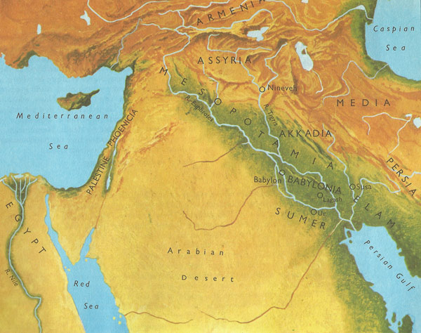 persian empire mesopotamia