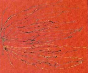 A quipu, a series of knotted cords, was used by the Inca as a counting and memory device.