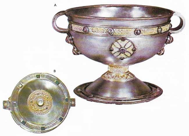 The Ardagh Chalice was found in Co Limerick in Ireland.