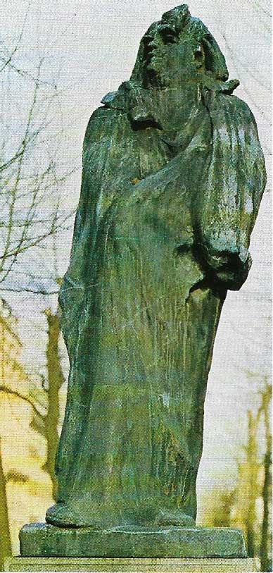 This remarkable sculpture of Balzac by Rodin suggests the bulk and force of Balzac's vision of human society.
