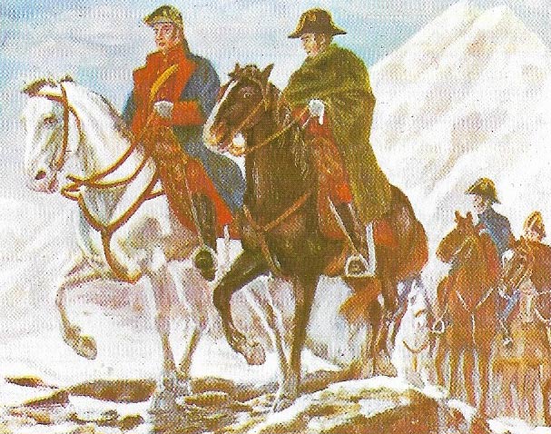 San Martin's 'Army of the Andes' crossed the mountains through the Uspallata pass.